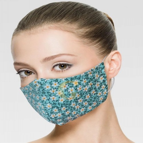 Mascara reutilizável lavável 