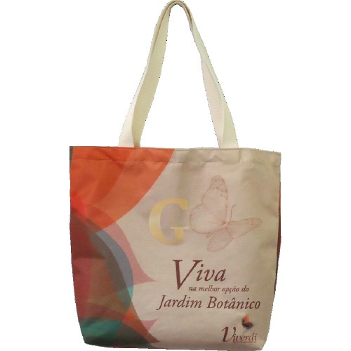 Sacola Eco de algodão reciclado 