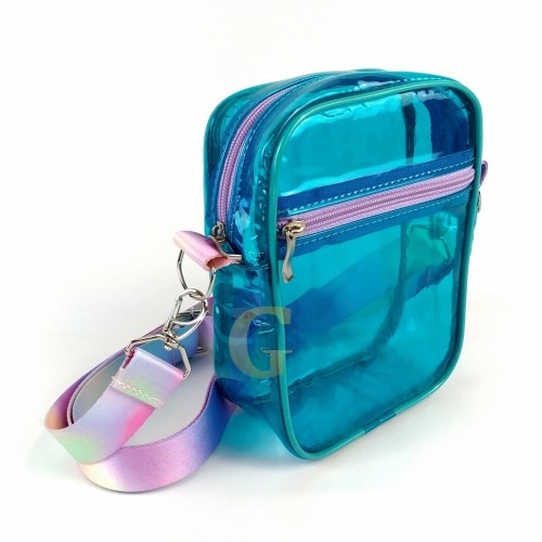 Shouder Bag Translucida Neon 
